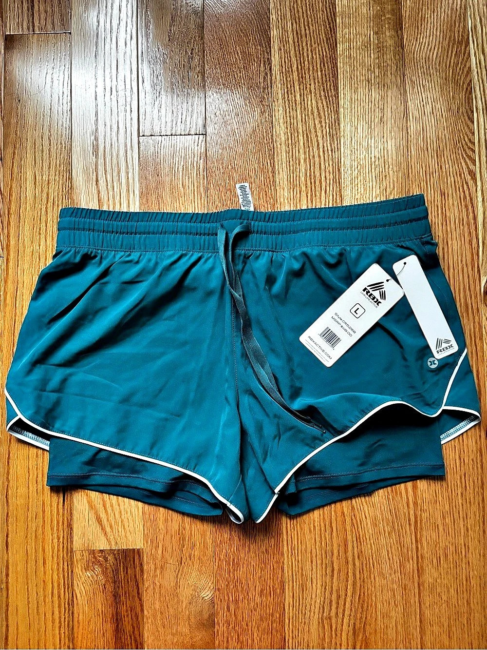 NWT Women's Ativa Lined Performance Shorts - Green - Size L